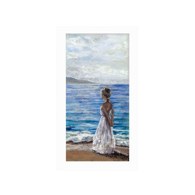 White Dress on the Beach